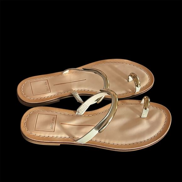 Dolce Vita Wink DV Thong Flat Slip On Strappy Sandals Sz 6 W/Minor Deffect - Picture 4 of 5